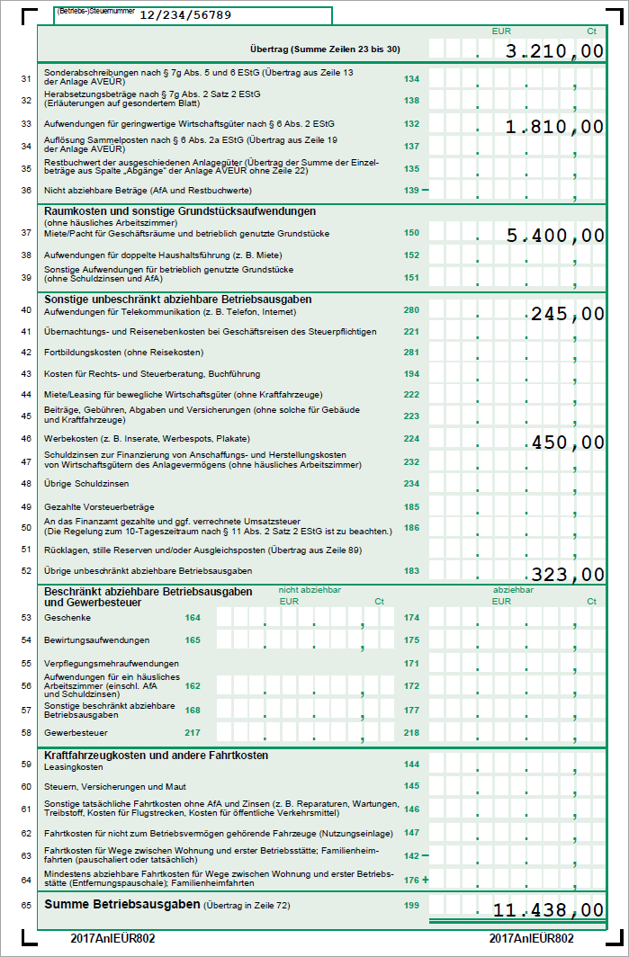 Anlage s 2018 pdf